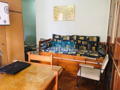 Imagem 2 de 18 de Apartamento Com 1 Dormitório À Venda, 53 M² Por R$ 185.000,00 - José Menino - Santos/sp - Ap8003