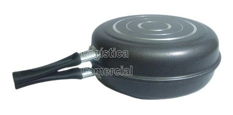 Imagen 4 de 6 de Sarten Antiadherente 2 Sartenes Tortillero / Se Unen Alubat
