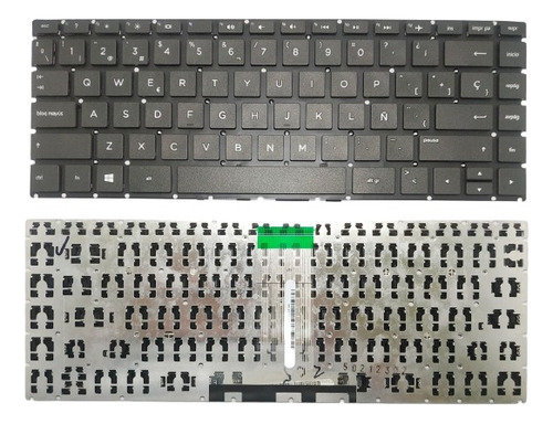 Teclado Para Laptop Hp 14 14-cd 14-cf 14cd X360 Enter Rect