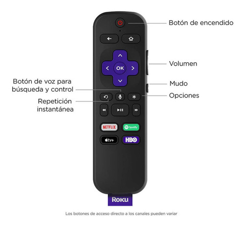 Roku Tv Streaming Stick 4k Hdr Inalámbrico Rok3820mx