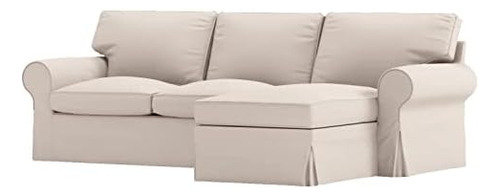 ¡solo Funda! Funda De Sofá De 4 Plazas Ektorp Loveseat Chais
