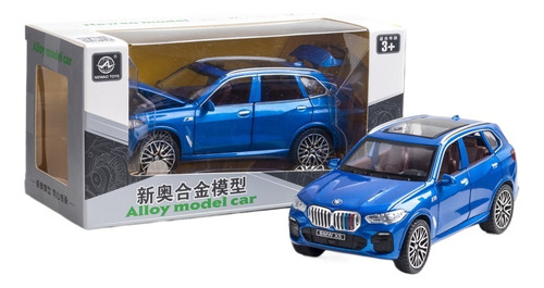 For Bmw X5 Miniature Metal Car With Lights And Sound