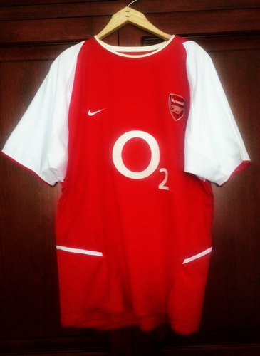 Jersey Arsenal Nike 2002-2004 #4 Vieira