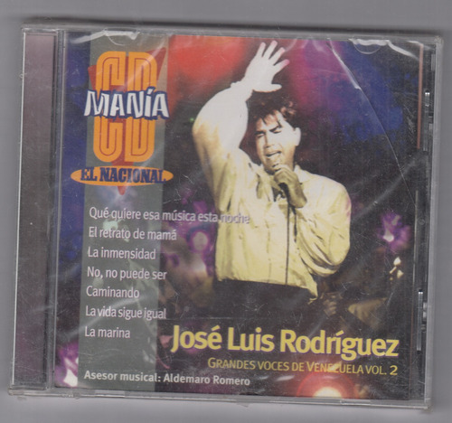 Jose L. Rodriguez Voces De Venezuela Vol. 2 Cd Original  Qq