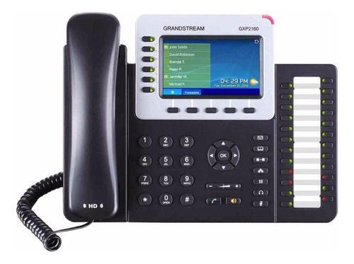 Grandstream Perú - Teléfono Ip Gxp2160 - Sip, Poe, 6 Cuentas