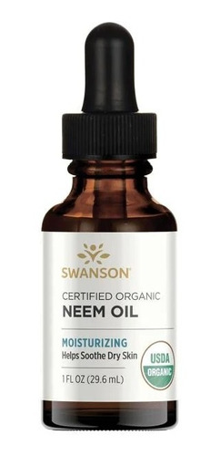  Aceite De Neem  1 Onza Fl (29.6 Ml) Swanson Premiun