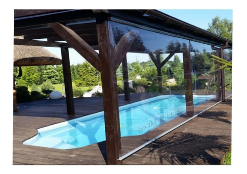 Imagem 2 de 8 de 5 Toldo Cortina Transparente Prontos Só Instalar