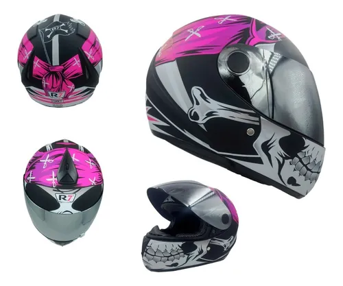 Casco Moto Xs Certificado Niña O Niño Infantil Dot Integral