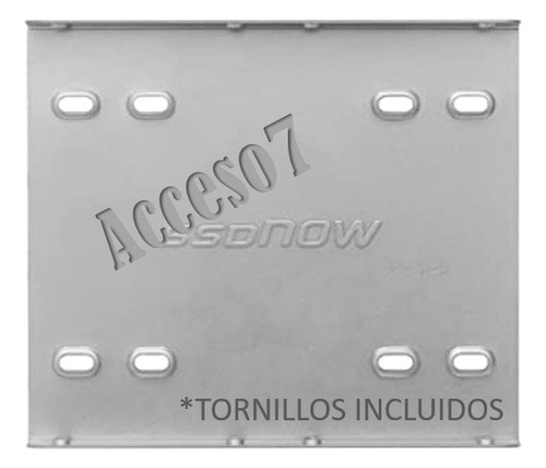 Soporte Adaptador Montaje Ssd O Disco Duro 2.5 En Bahía 3.5