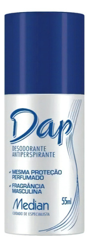 Desodorante Dap Antiperspirante Rollon Masculino 55ml Fragrância Suave