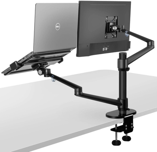 Viozon - Soporte Para Monitor Y Portatil, 2 En 1, Ajustable