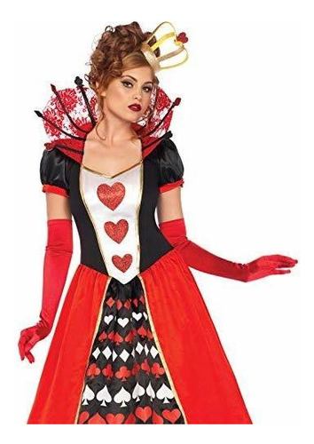 Disfraz De Halloween Leg Avenue Wonderland Queen Of Hearts P