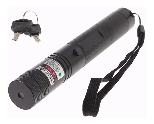 Imagen 3 de 9 de Puntero Laser Verde 1000mw Efecto Lluvia 18650 Cargador