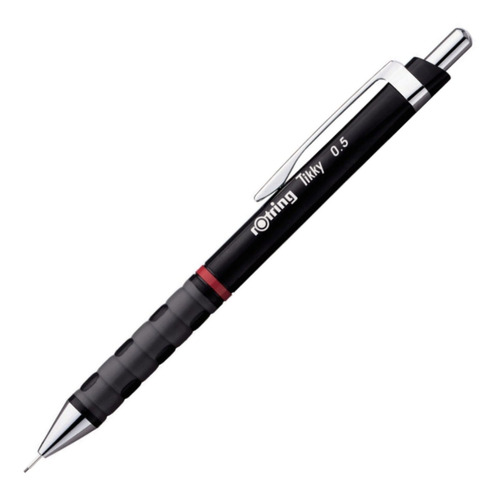 Portaminas 0.5mm Rotring Tikky Black S0770550 