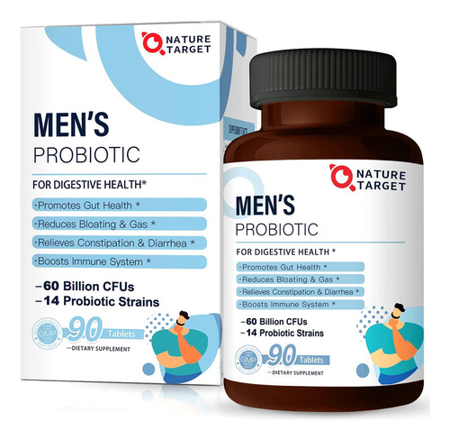 Nature Target Probióticos Para Hombres Con Suplemento Para 