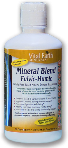 Mineral Blend Fulvic-humic - 32 Fl. Oz. - 1 Month Supply - V