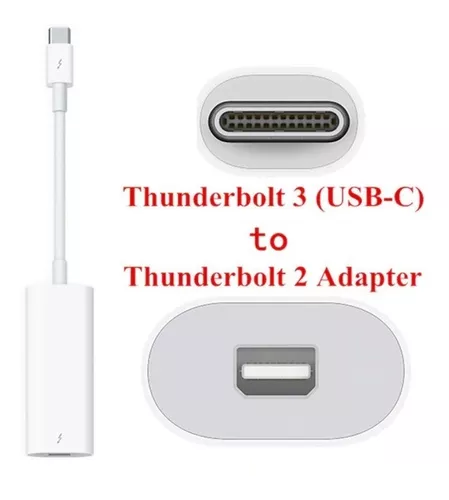 Adaptador Thunderbolt 3 Usb C A Thunderbolt 2 Original Apple