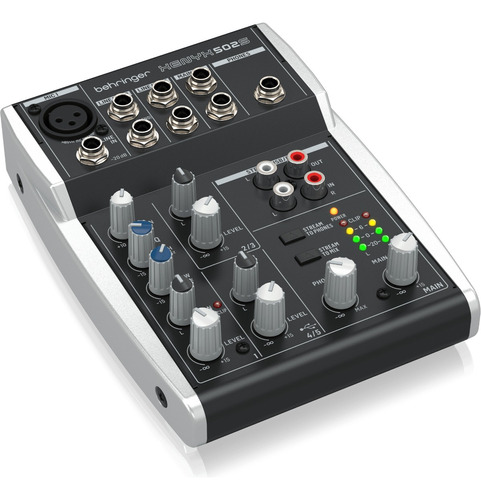 Consola Interface Usb Behringer Xenyx 502s 5 Canales Mixer