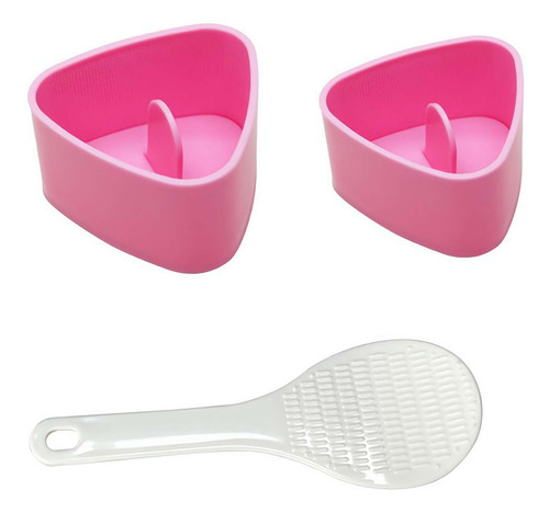 Molde Onigiri Mold Triangle, Paquete De 3 Moldes Para Bolas
