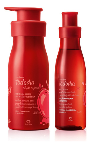 Feminino Natura Tododia Maçã Caramelada E Baunilha