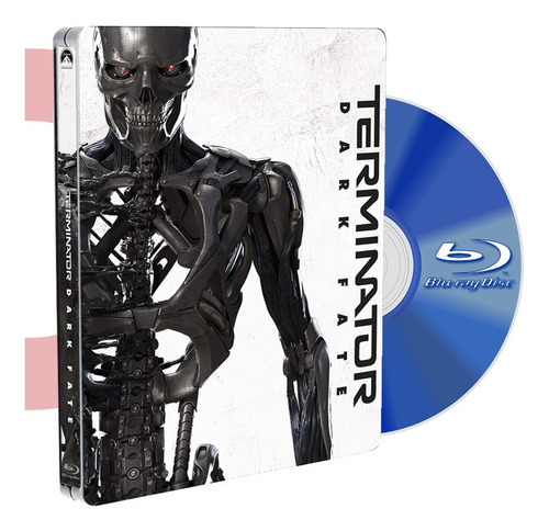 Steel Book Blu Ray Terminator Destino Oculto Bd+dvd