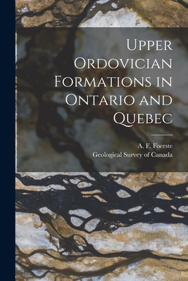 Libro Upper Ordovician Formations In Ontario And Quebec [...
