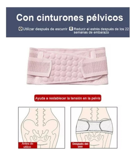 Tabla Abdominal Postparto Protector Lateral Fajas