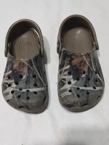 En expansión Incesante Endulzar Crocs Camufladas Niños | MercadoLibre 📦