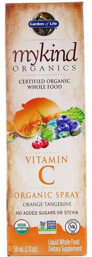 Garden Of Life, Mykind Organics, Vitamin C Organic Spray