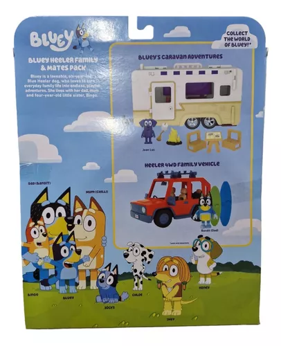 GENERICO Pack De 8 Figuras Bluey Y Sus Amigos