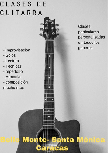 Imagen 1 de 5 de Clases De Música: Guitarra,composición, Improvisacion,teoria
