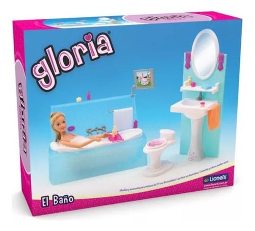 El Baño Muebles De Muñecas Gloria