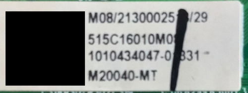 Kit Onn Ms16010-zc01-01 Tv7001-zc02-01 Runtk6396tp 100012588 (Usado)