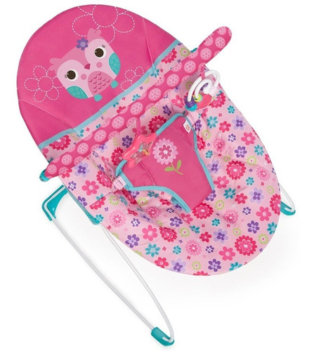 Mecedora Bebé Silla  Vibracion Juegos  0/11kg Solo En Rosa