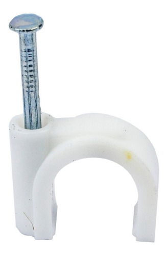Imagem 5 de 7 de Grampo Fixa Fio 8mm + Prego Kit 1000 Peças Beltools