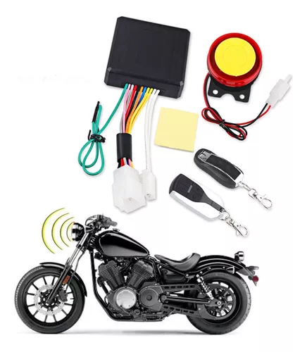 Alarma Arranque Control Remoto Para Moto Seguridad Antirrobo