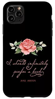 Funda Para iPhone 11 Pro Max Infinitely Prefer A Book Plasti