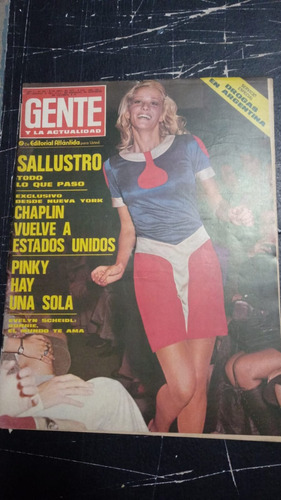 Gente Abril 1972 350 Serrat Alsogaray Exodo Boliviano Sandro