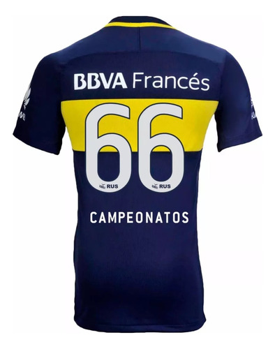 Camiseta Boca Juniors 2017 | 66 Campeonatos Conmemorativa