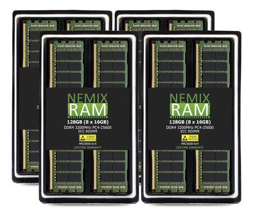 Actualización Memoria Servidor Registrado Nemix Ram 128 Gb X