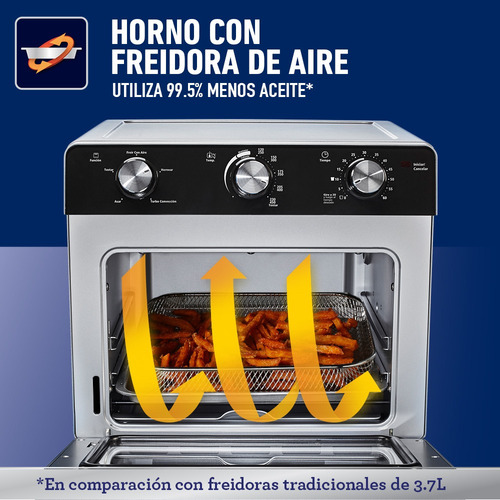 Horno Con Freidora De Aire Oster® Tssttvmaf1