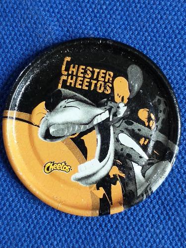 Tazos Antique Chester Cheetos Edición Especial Chester Gris