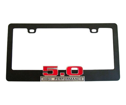 Porta Placas Portaplacas Negro 5.0 Ford Mustang Maverick