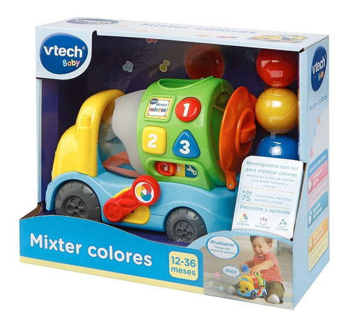 Camión Didáctico Vtech Mixter Colores Universo Binario