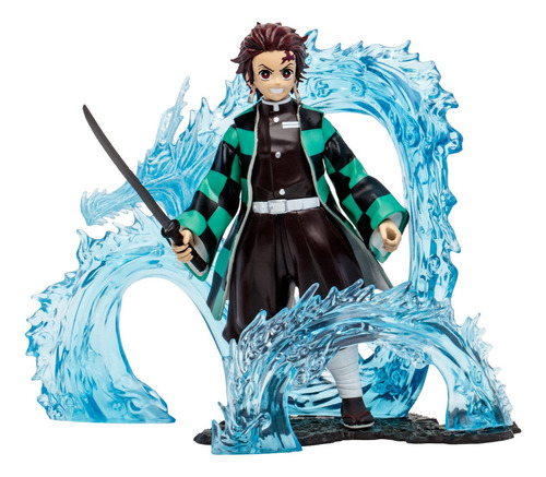 Mcfarlane Figura 5 Demon Slayer Wv2 -tanjiro Con Accesorios