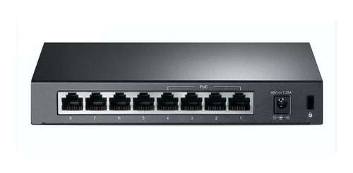 Switch  Poe Tplink Tl-sf1008p De Escritorio De 8 Puertos De 