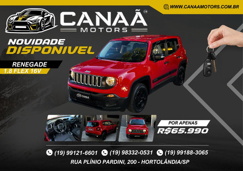 Jeep 0 Renegade1.8 4x2 Flex 16V Aut.