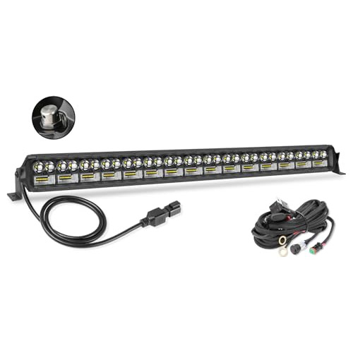 Barra De Luz Led De 30 Pulgadas, 405w, De Doble Fila, A...