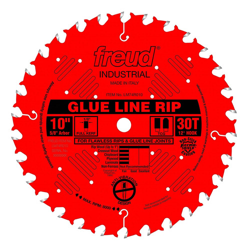 Hoja De Sierra De Corte  Lm74m010 10-pulgadas 30 Dientes Tcg