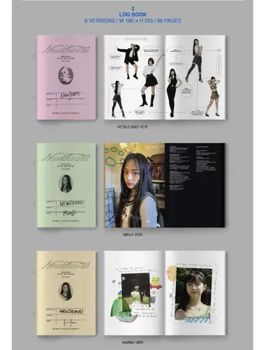 Newjeans-[newjeans 1st Ep 'new Jeans'](bluebook.)(minji